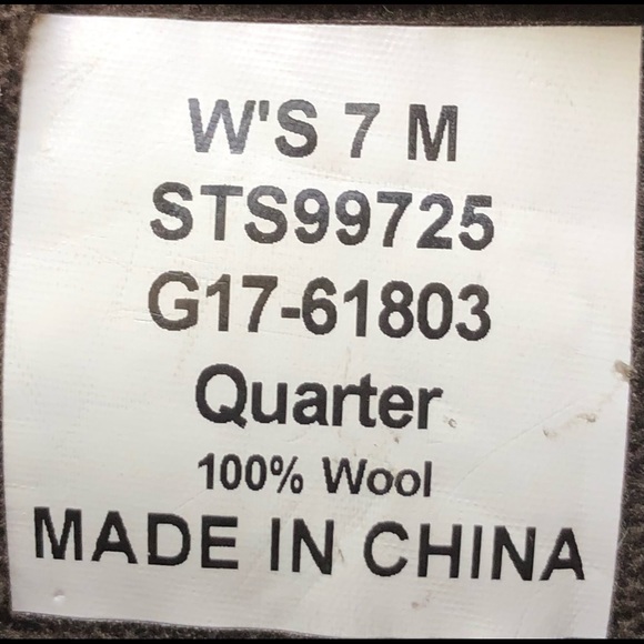 Sperry Womens Duck Boots Saltwater Ombre Rain Boot Wool Size 7 M US - Picture 10 of 10